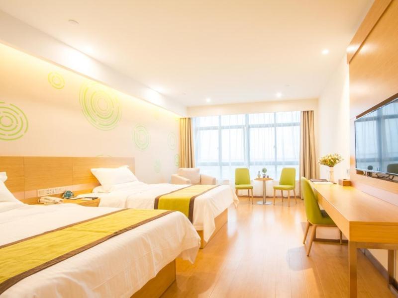 Greentree Inn Wuxi Huishan District Yangshan Town Jiayang Life Plaza Business Hotel Ťia-sing Exteriér fotografie