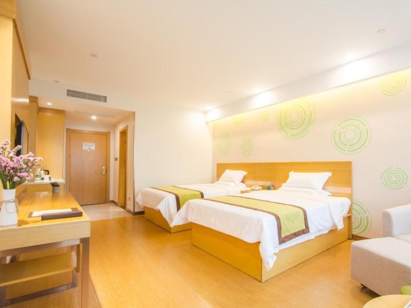Greentree Inn Wuxi Huishan District Yangshan Town Jiayang Life Plaza Business Hotel Ťia-sing Exteriér fotografie