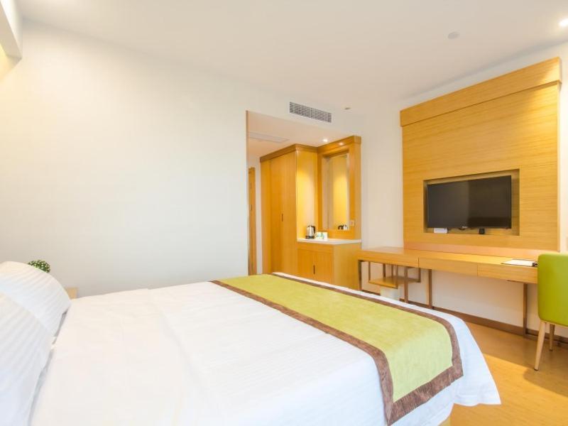 Greentree Inn Wuxi Huishan District Yangshan Town Jiayang Life Plaza Business Hotel Ťia-sing Exteriér fotografie