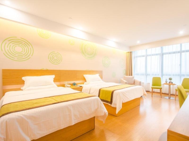 Greentree Inn Wuxi Huishan District Yangshan Town Jiayang Life Plaza Business Hotel Ťia-sing Exteriér fotografie