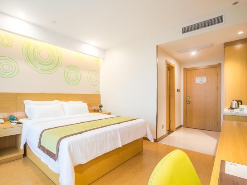 Greentree Inn Wuxi Huishan District Yangshan Town Jiayang Life Plaza Business Hotel Ťia-sing Exteriér fotografie