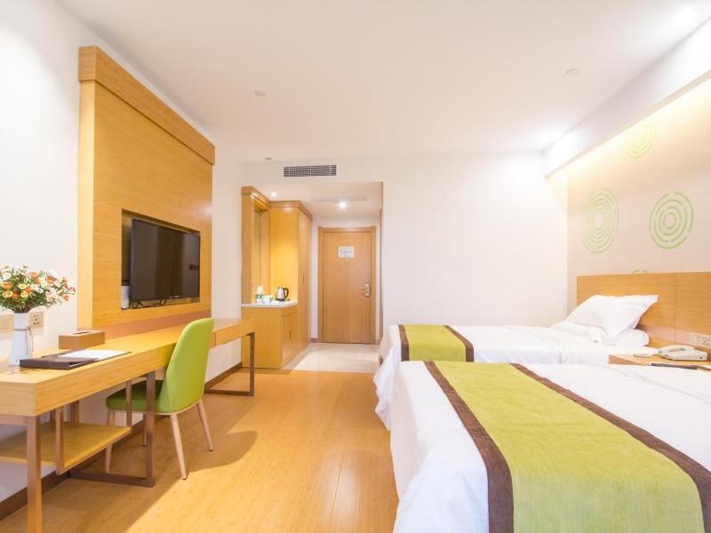 Greentree Inn Wuxi Huishan District Yangshan Town Jiayang Life Plaza Business Hotel Ťia-sing Exteriér fotografie