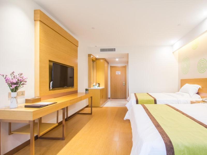 Greentree Inn Wuxi Huishan District Yangshan Town Jiayang Life Plaza Business Hotel Ťia-sing Exteriér fotografie