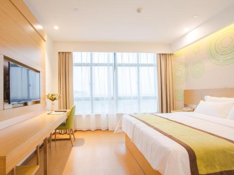 Greentree Inn Wuxi Huishan District Yangshan Town Jiayang Life Plaza Business Hotel Ťia-sing Exteriér fotografie