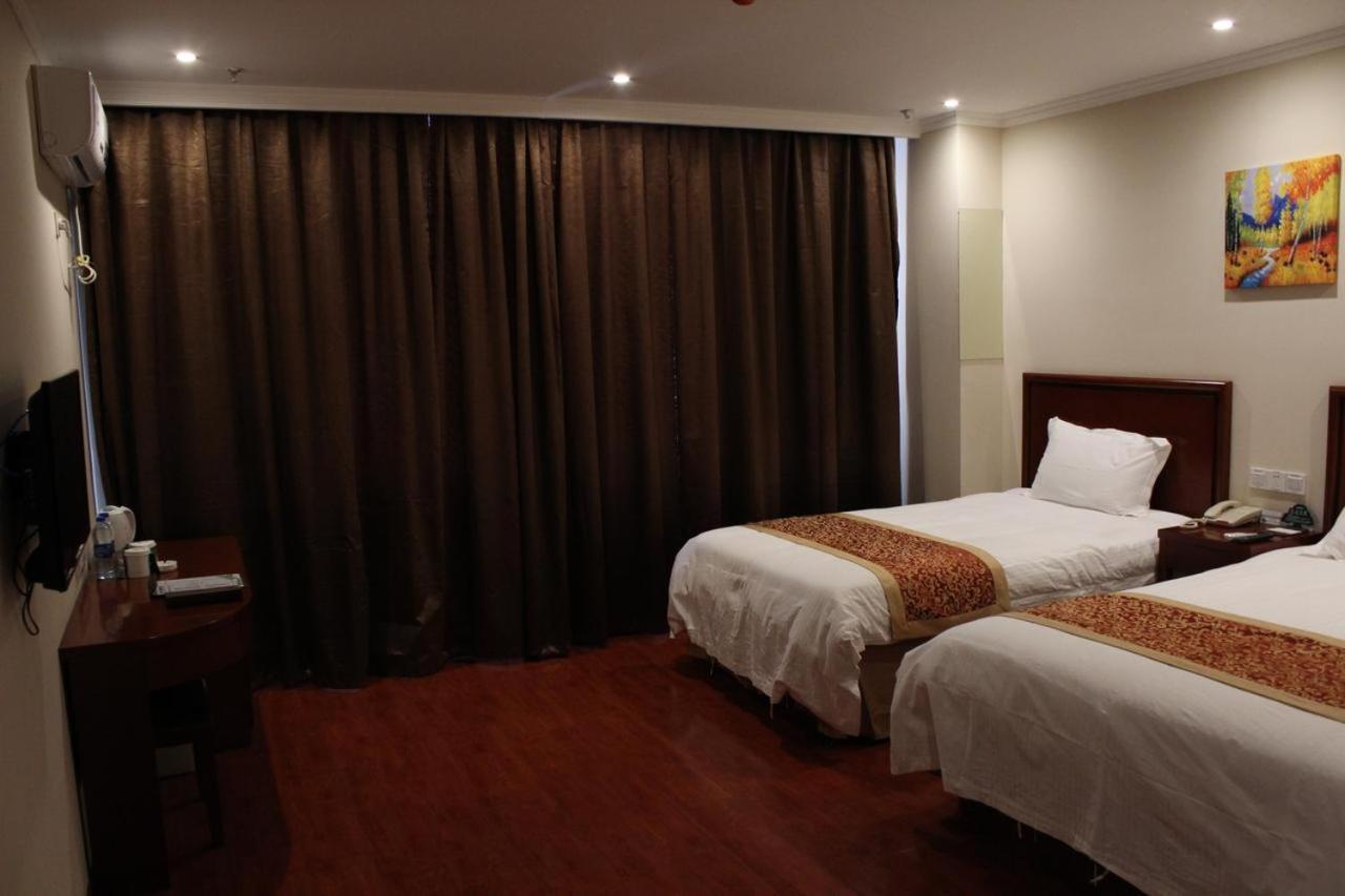 Greentree Inn Wuxi Huishan District Yangshan Town Jiayang Life Plaza Business Hotel Ťia-sing Exteriér fotografie